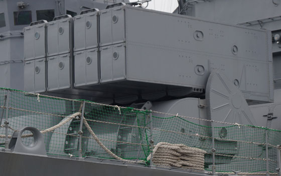 海上自衛隊の練習艦「せとゆき」「しらゆき」一般公開