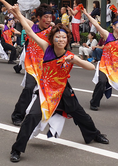 第24回YOSAKOIソーラン祭りより「藍」