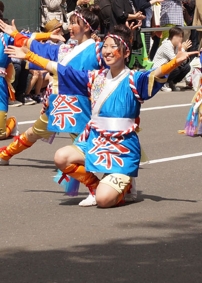 第24回YOSAKOIソーラン祭りより「テスク＆祭人」