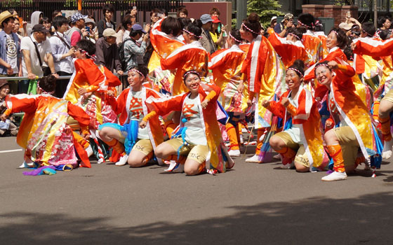 第24回YOSAKOIソーラン祭りより「テスク＆祭人」