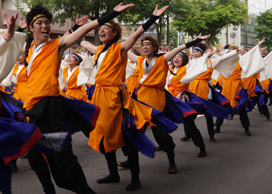 第24回YOSAKOIソーラン祭りより「北海道文教大学〜陽燕〜」