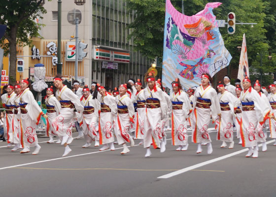 第24回YOSAKOIソーラン祭りより「The日本海＆北國新聞」