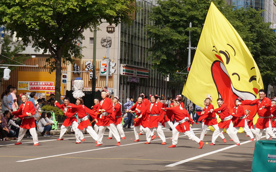 第24回YOSAKOIソーラン祭りより「舞灯雄武」