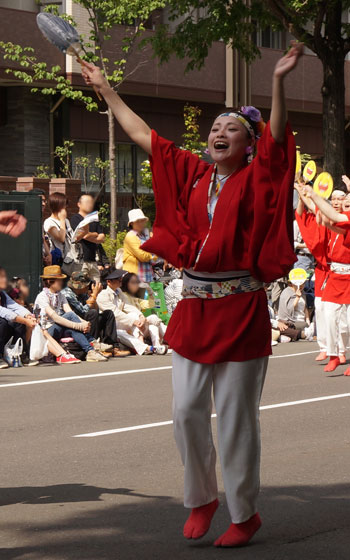 第24回YOSAKOIソーラン祭りより「舞灯雄武」