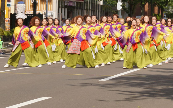 第24回YOSAKOIソーラン祭りより「北鼓童なよろ」