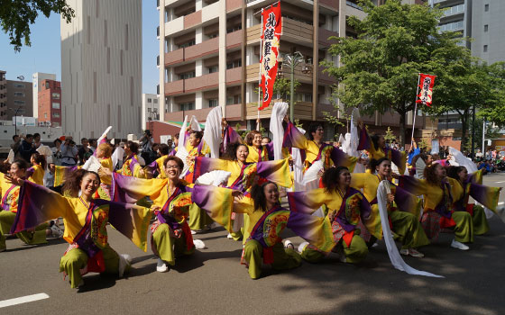 第24回YOSAKOIソーラン祭りより「北鼓童なよろ」