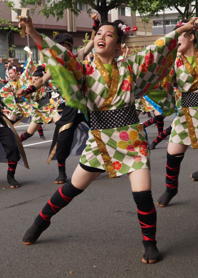 第24回YOSAKOIソーラン祭りより「井原水産＆北星学園」