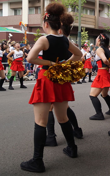 第24回YOSAKOIソーラン祭りより「コンサフリーク〜北海道武蔵女子短期大学〜」