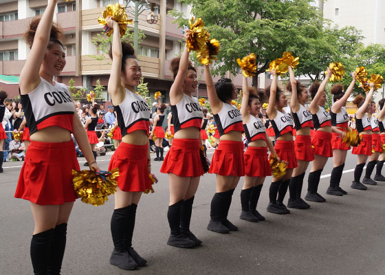 第24回YOSAKOIソーラン祭りより「コンサフリーク〜北海道武蔵女子短期大学〜」