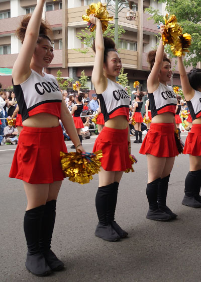 第24回YOSAKOIソーラン祭りより「コンサフリーク〜北海道武蔵女子短期大学〜」