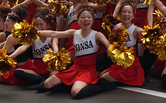 第24回YOSAKOIソーラン祭りより「コンサフリーク〜北海道武蔵女子短期大学〜」