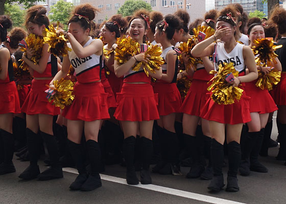 第24回YOSAKOIソーラン祭りより「コンサフリーク〜北海道武蔵女子短期大学〜」