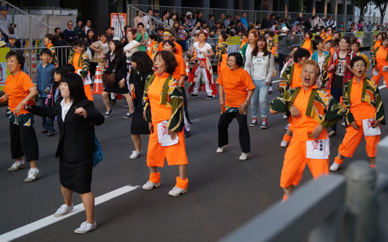 第24回YOSAKOIソーラン祭りより「東京カペラ」