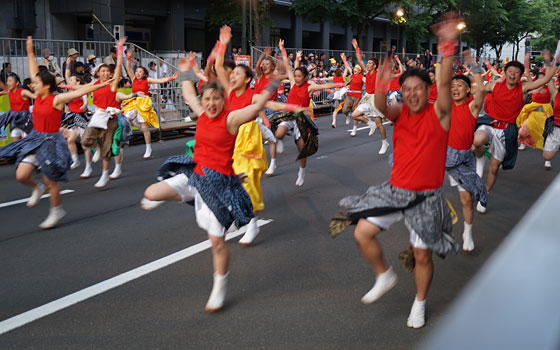 第24回YOSAKOIソーラン祭りより「津祭りPR隊」