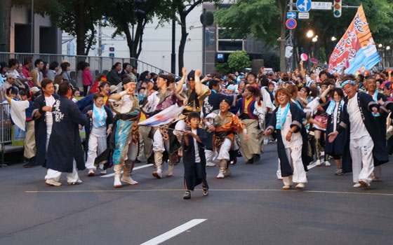 第24回YOSAKOIソーラン祭りより「かみす舞っちゃげ祭り実行委員会」