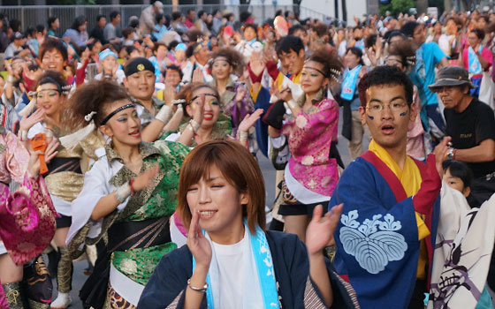 第24回YOSAKOIソーラン祭りより「かみす舞っちゃげ祭り実行委員会」