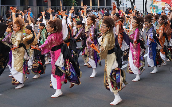 第24回YOSAKOIソーラン祭りより「かみす舞っちゃげ祭り実行委員会」