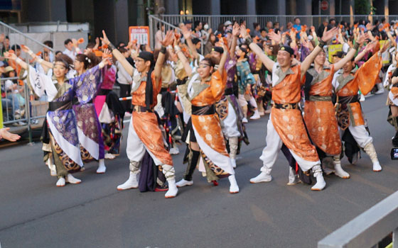 第24回YOSAKOIソーラン祭りより「かみす舞っちゃげ祭り実行委員会」