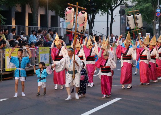 第24回YOSAKOIソーラン祭りより「北海道阿波おどり振興会＆さっぽろ阿呆連」