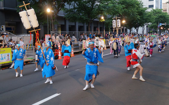 第24回YOSAKOIソーラン祭りより「北海道阿波おどり振興会＆さっぽろ阿呆連」