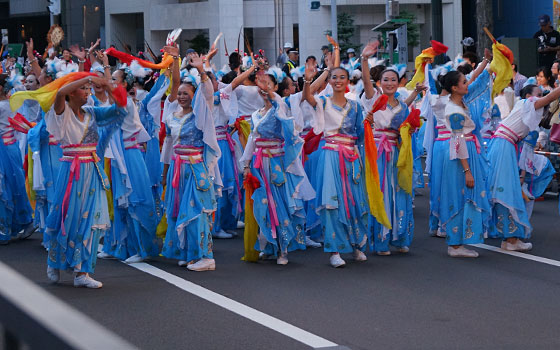 第24回YOSAKOIソーラン祭りより「Time for Taiwan」