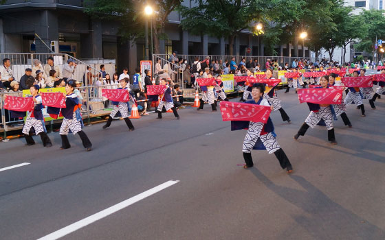 第24回YOSAKOIソーラン祭りより「バサラ瑞浪」