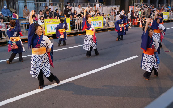 第24回YOSAKOIソーラン祭りより「バサラ瑞浪」