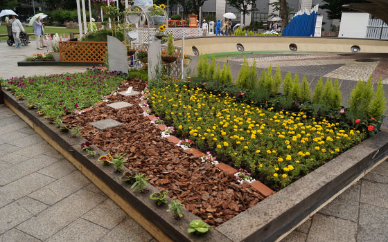 花フェスタ2015札幌より「北海道農業高校生ガーデニングコンテスト」