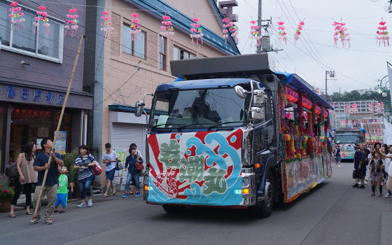 第49回おたる潮まつりより「潮ふれこみ」