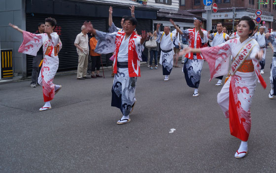 第49回おたる潮まつりより「潮ふれこみ」