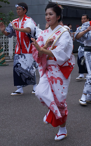 第49回おたる潮まつりより「潮ふれこみ」