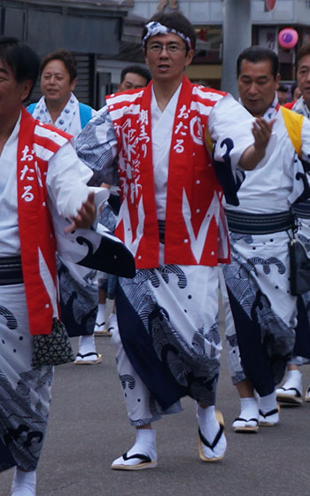 第49回おたる潮まつりより「潮ふれこみ」