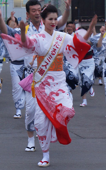 第49回おたる潮まつりより「潮ふれこみ」