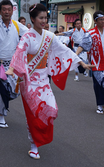 第49回おたる潮まつりより「潮ふれこみ」