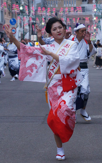 第49回おたる潮まつりより「潮ふれこみ」