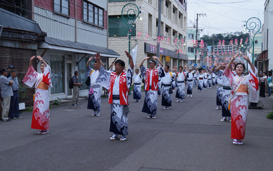 第49回おたる潮まつりより「潮ふれこみ」