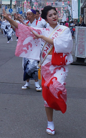 第49回おたる潮まつりより「潮ふれこみ」