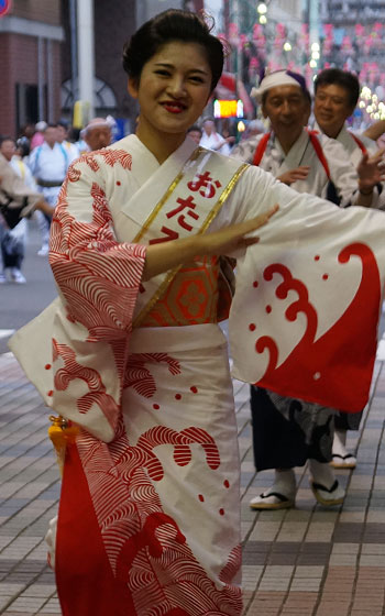 第49回おたる潮まつりより「潮ふれこみ」