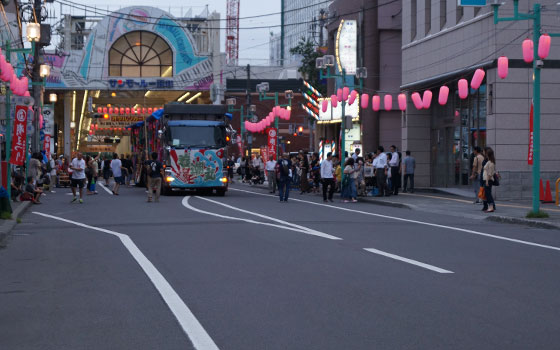 第49回おたる潮まつりより「潮ふれこみ」