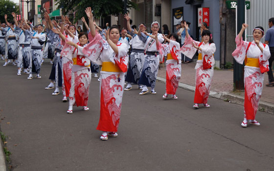 第49回おたる潮まつりより「潮ねりこみ」