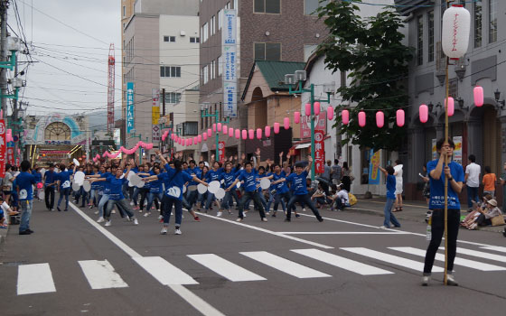 第49回おたる潮まつりより「潮ねりこみ」