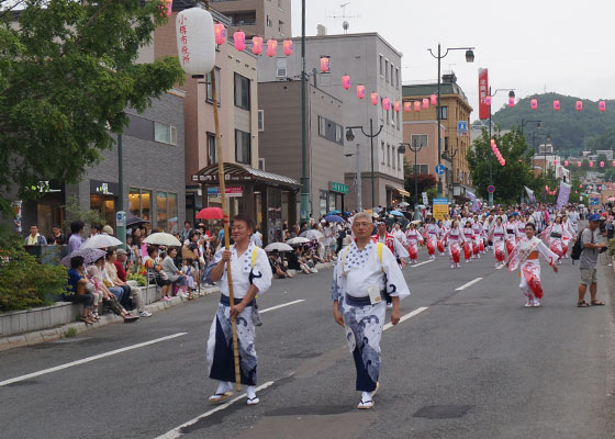 第49回おたる潮まつりより「潮ねりこみ」