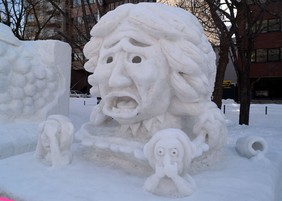 第67回さっぽろ雪まつりより「安田顕（ヤスケン）」