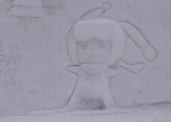 第67回さっぽろ雪まつりより「SNOW MIKU 2016（ラビット・ユキネ）」