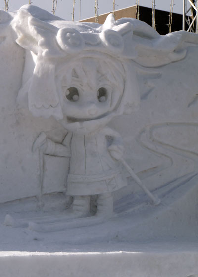 第67回さっぽろ雪まつりより「SNOW MIKU 2016（雪ミク・初音ミク）」