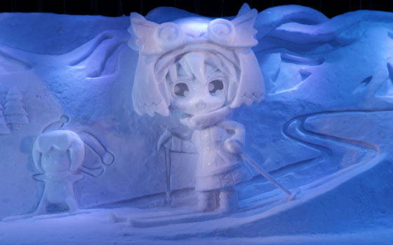 第67回さっぽろ雪まつりより「SNOW MIKU 2016（雪ミク・初音ミク）」