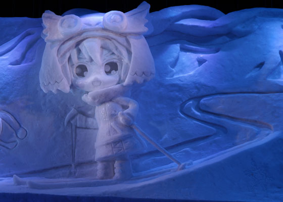 第67回さっぽろ雪まつりより「SNOW MIKU 2016（雪ミク・初音ミク）」