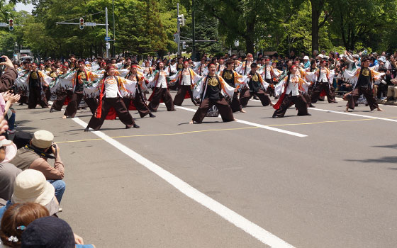 2016年「第25回YOSAKOIソーラン祭り」より