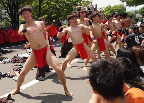 第25回YOSAKOIソーラン祭りより「北海道大学”縁”」