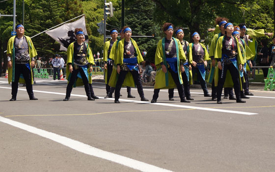 第25回YOSAKOIソーラン祭りより「むらむらむらあず」